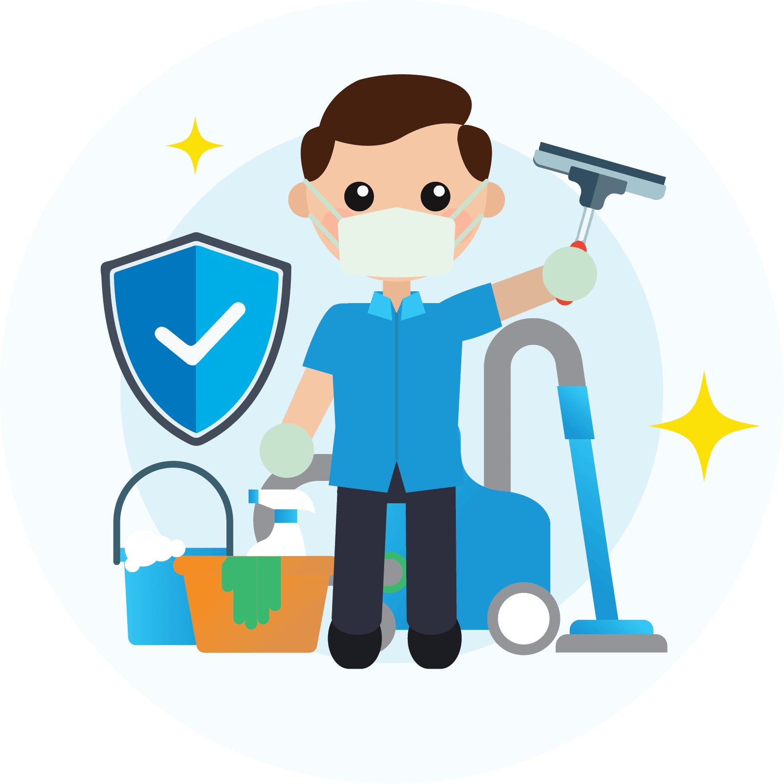 Deep Cleaning - Professional house cleaning service icon